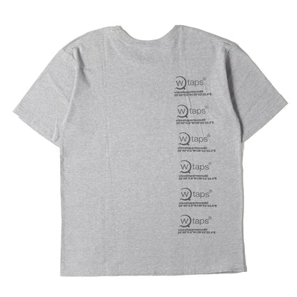 6連ロゴ クルーネック Tシャツ