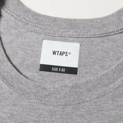 6連ロゴ クルーネック Tシャツ