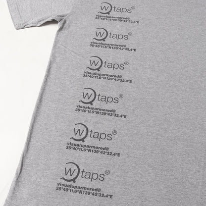 6連ロゴ クルーネック Tシャツ