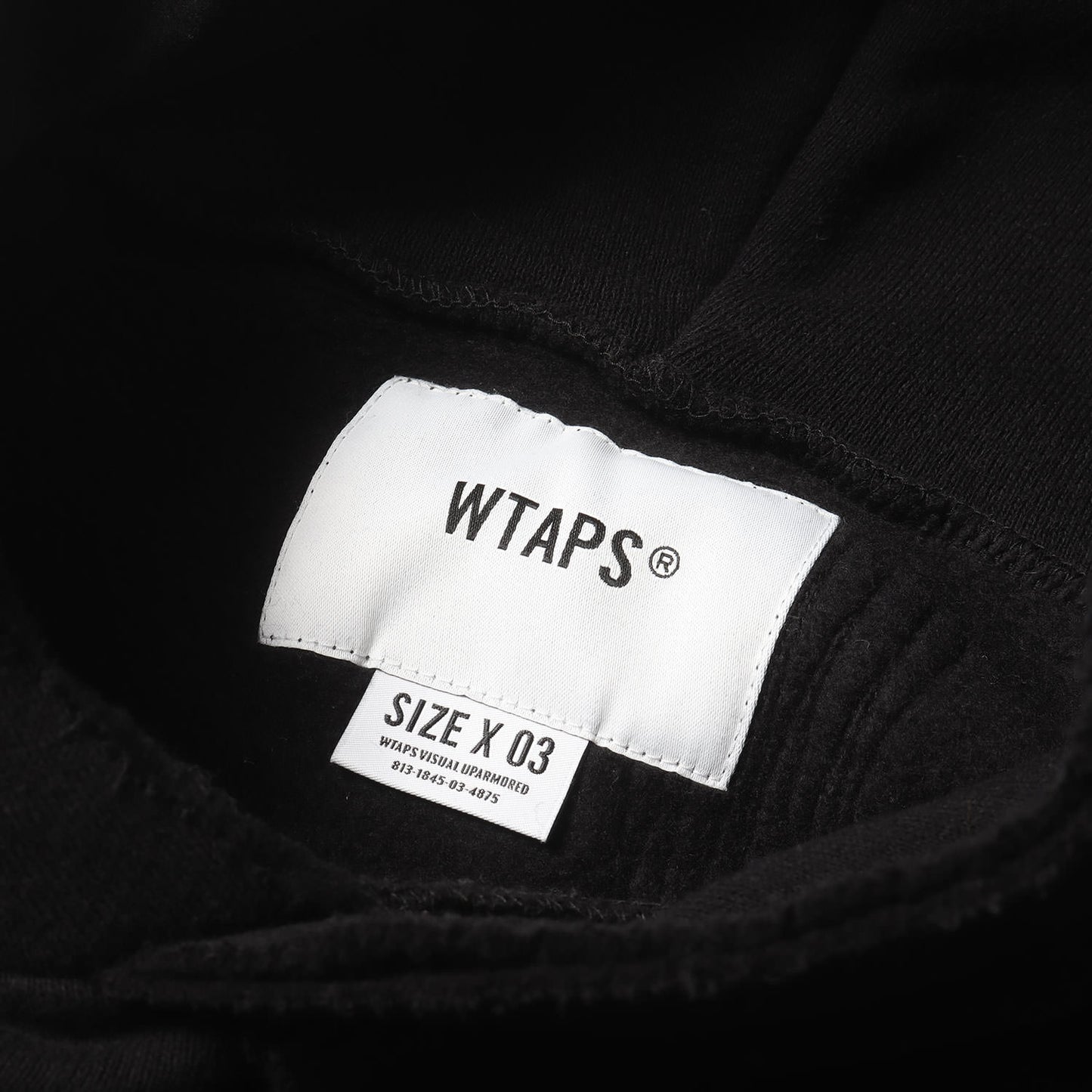 21SS アシンメトリー レイヤード スウェット パーカー(RAGS / HOODED)