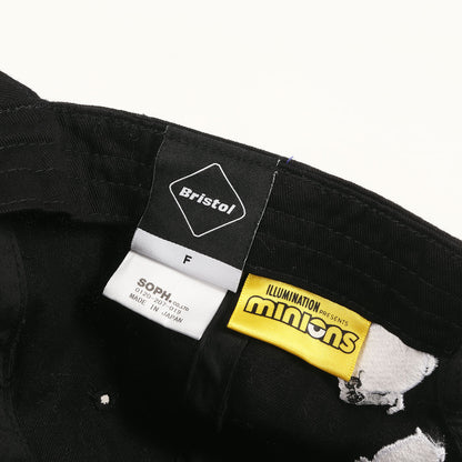 24SS ×Minions エンブレムロゴ 6パネルキャップ(EMBLEM CAP)