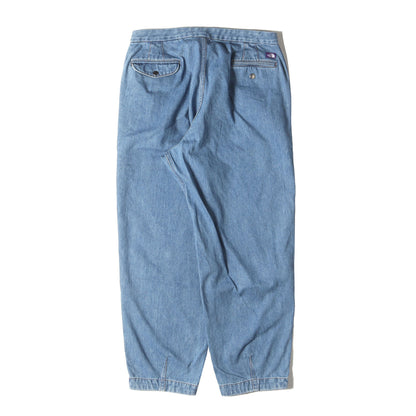 23SS ウォッシュ加工 ワイド テーパード イージー デニムパンツ(Denim Wide Tapered Pants)