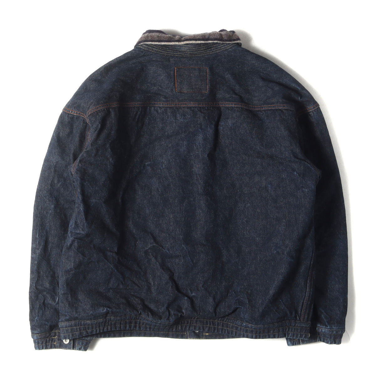 ブランケット付き オーバーサイズ デニムジャケット(DENIM JACKET)