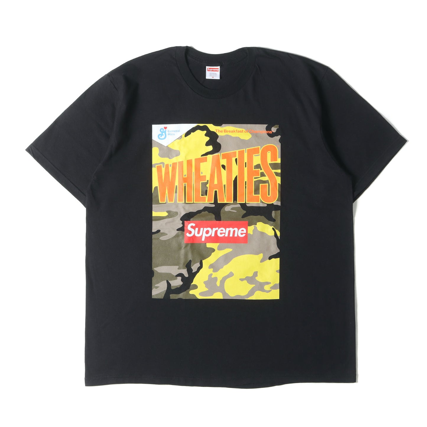 21SS ×Wheaties BOXロゴ パッケージ Tシャツ(Tee)