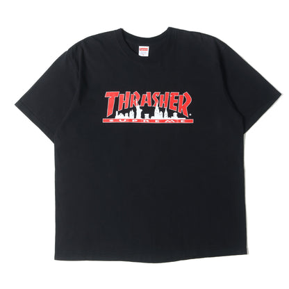 21AW ×THRASHER スカイラインロゴ Tシャツ(Skyline Tee)