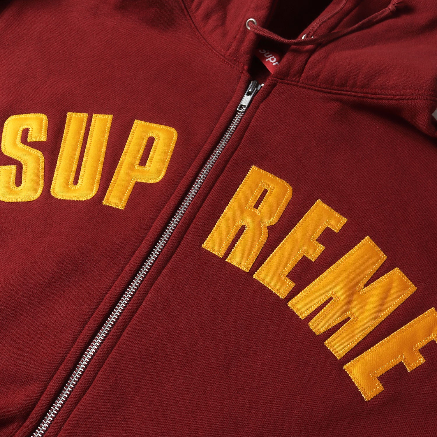 00s アーチロゴ ジップ スウェット パーカー - ブランド古着の