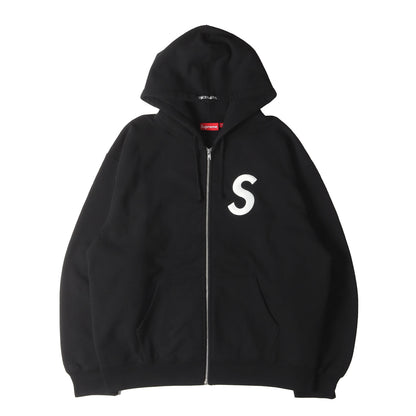 23AW Sロゴ ジップ スウェット パーカー(S Logo Zip Up Hooded Sweatshirt)