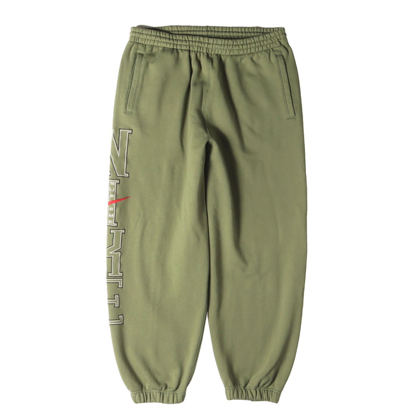 24SS ×NIKE ロゴ刺繍 スウェットパンツ(Sweatpant)