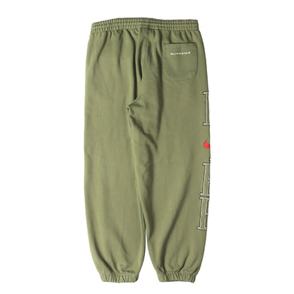 24SS ×NIKE ロゴ刺繍 スウェットパンツ(Sweatpant)