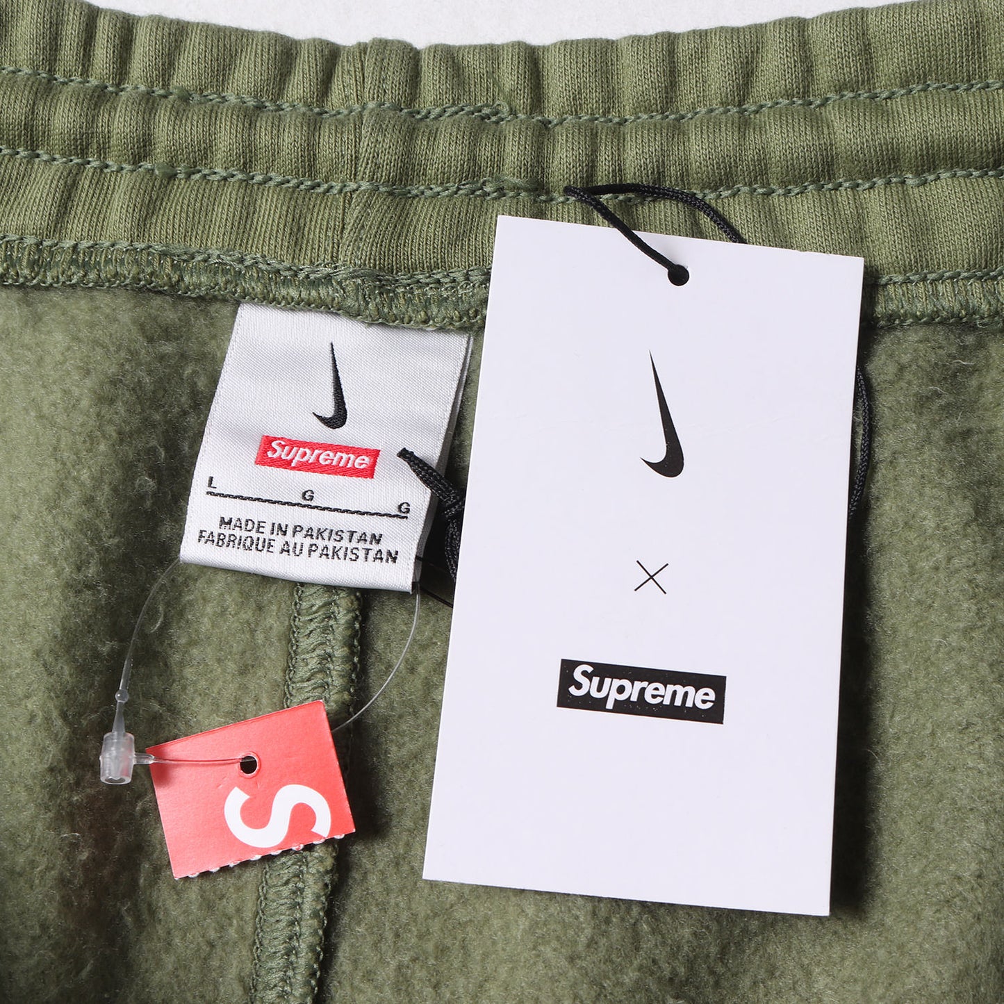 24SS ×NIKE ロゴ刺繍 スウェットパンツ(Sweatpant)