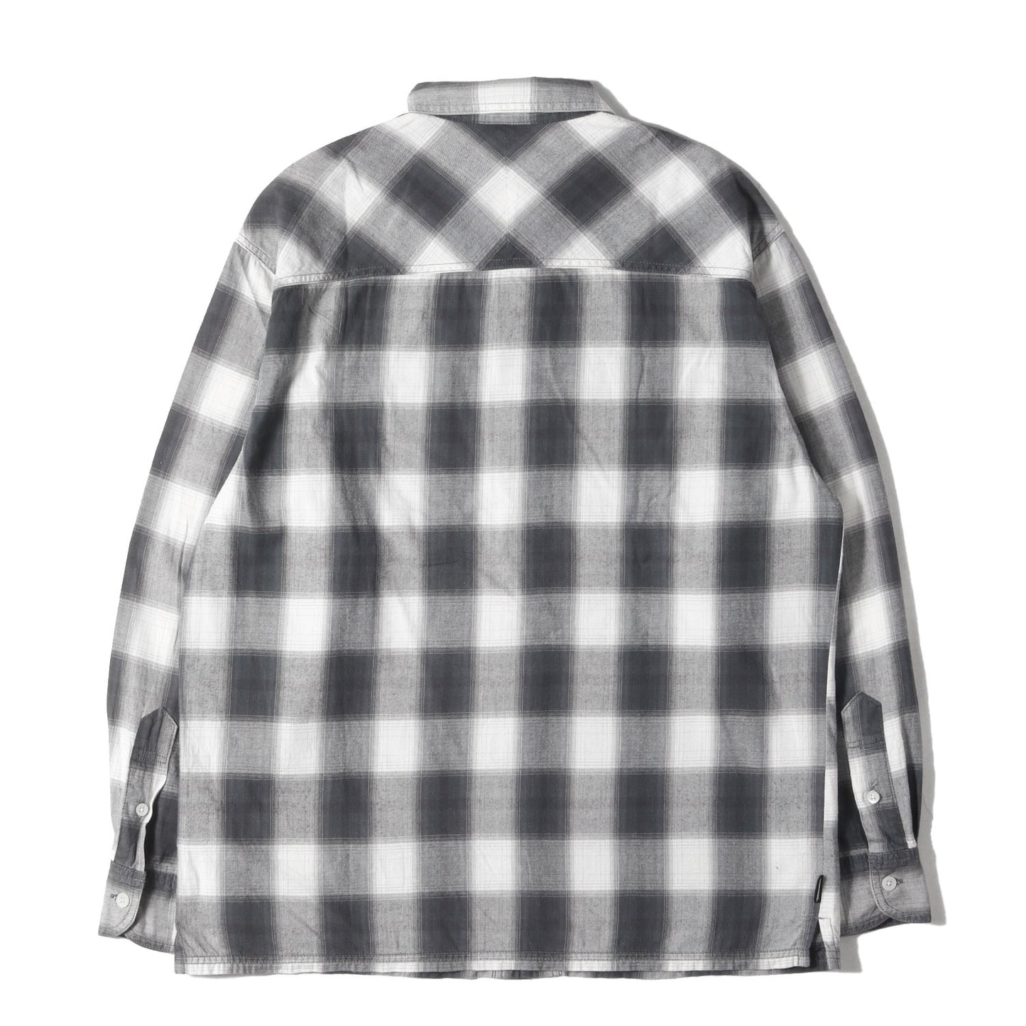 21SS オンブレチェック ワークシャツ(B&C / C-SHIRTS. LS)