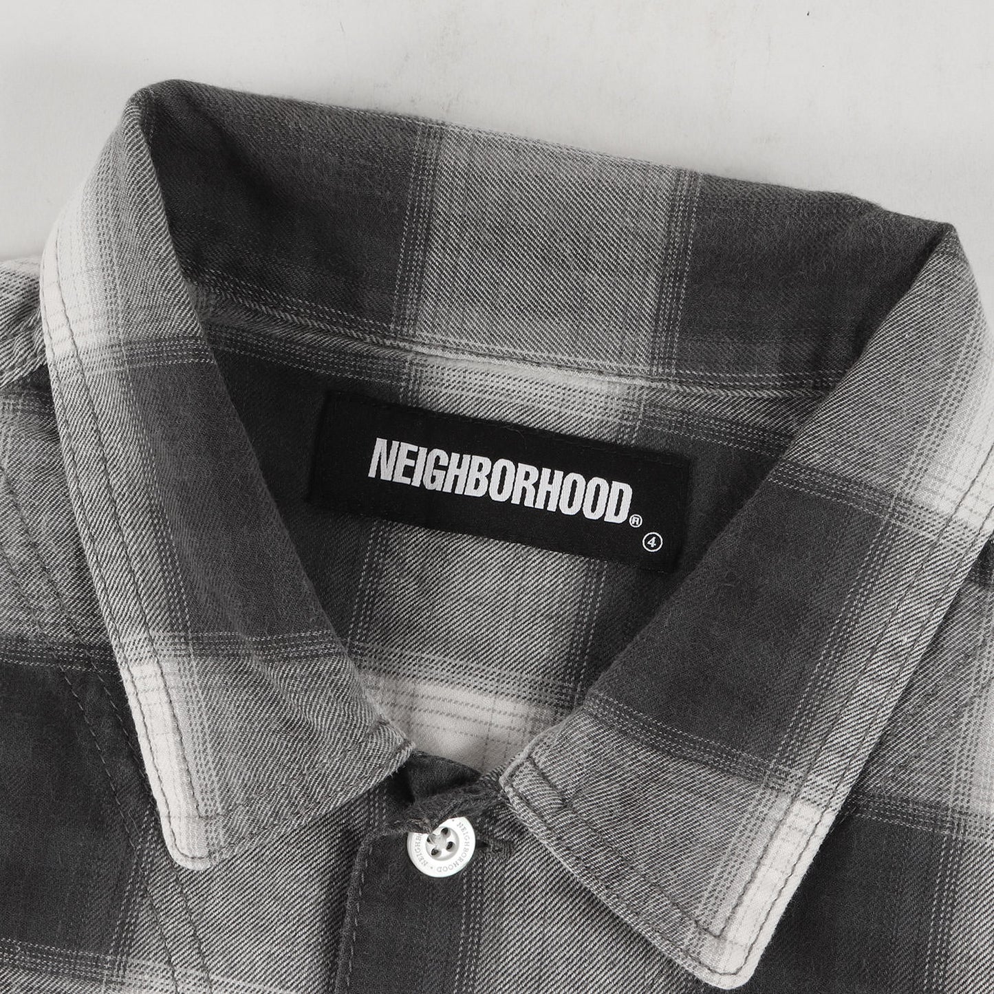 21SS オンブレチェック ワークシャツ(B&C / C-SHIRTS. LS)