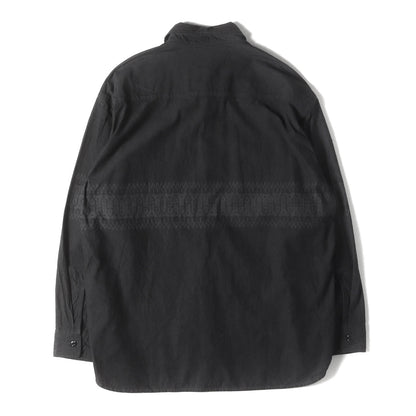 23SS 復刻モデル ネイティブプリント シャンブレーシャツ(BI CHAMBRAY SHIRT LS)