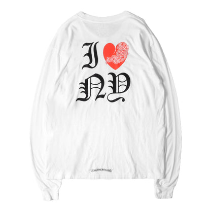 ニューヨーク限定 I LOVE NY ロングスリーブ ポケット Tシャツ