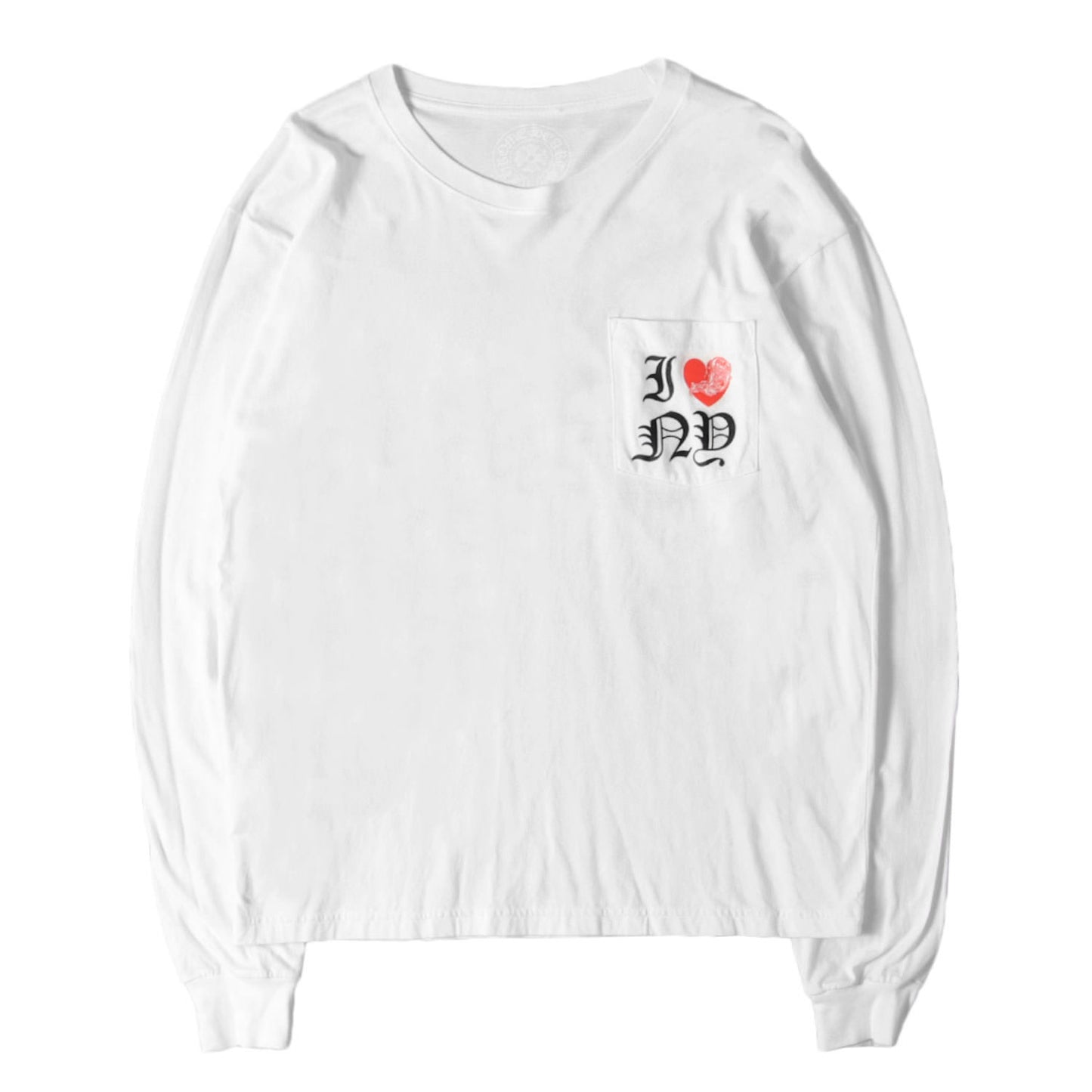 ニューヨーク限定 I LOVE NY ロングスリーブ ポケット Tシャツ