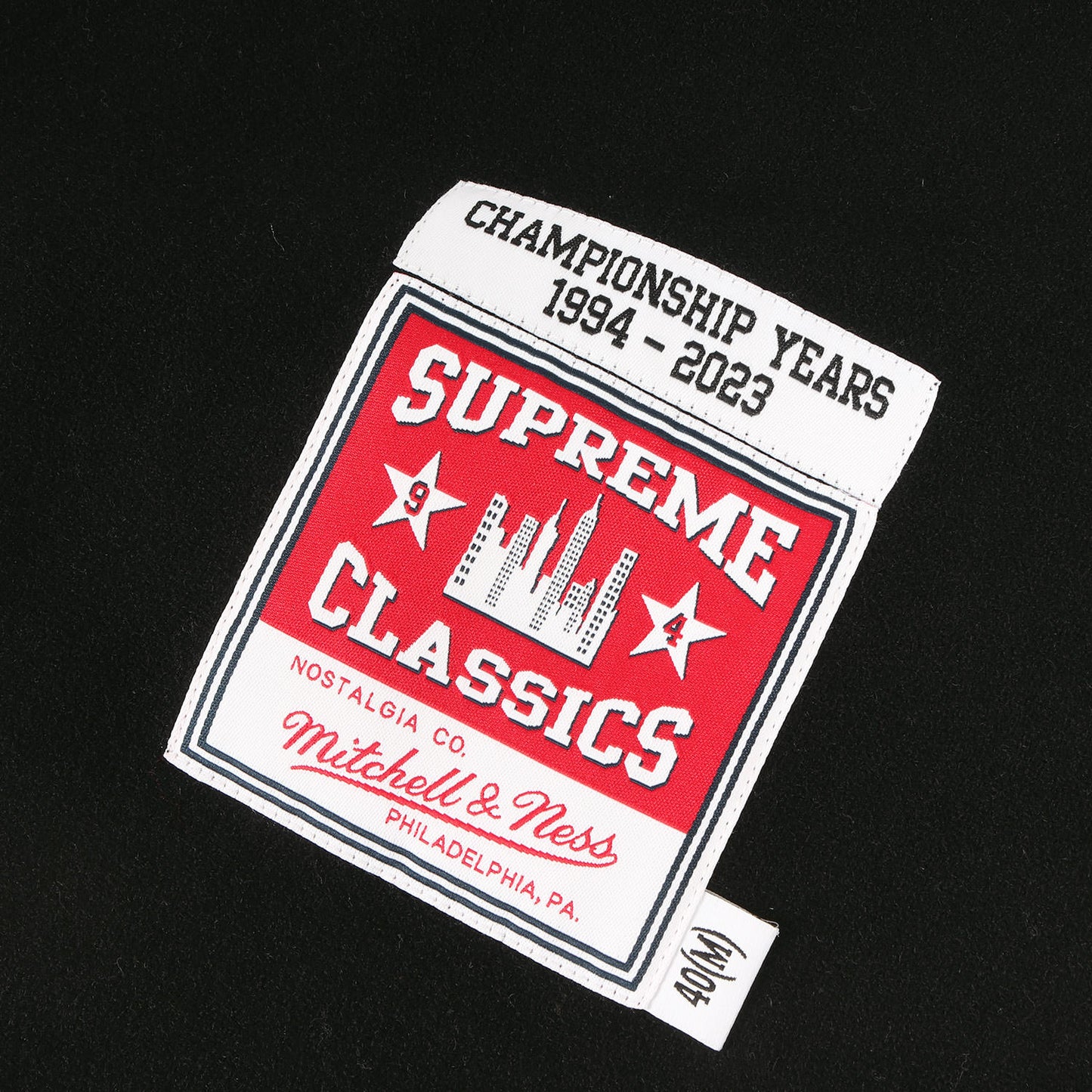 23AW ×Mitchell & Ness ウール ベースボールジャージ(Wool Baseball Jersey)