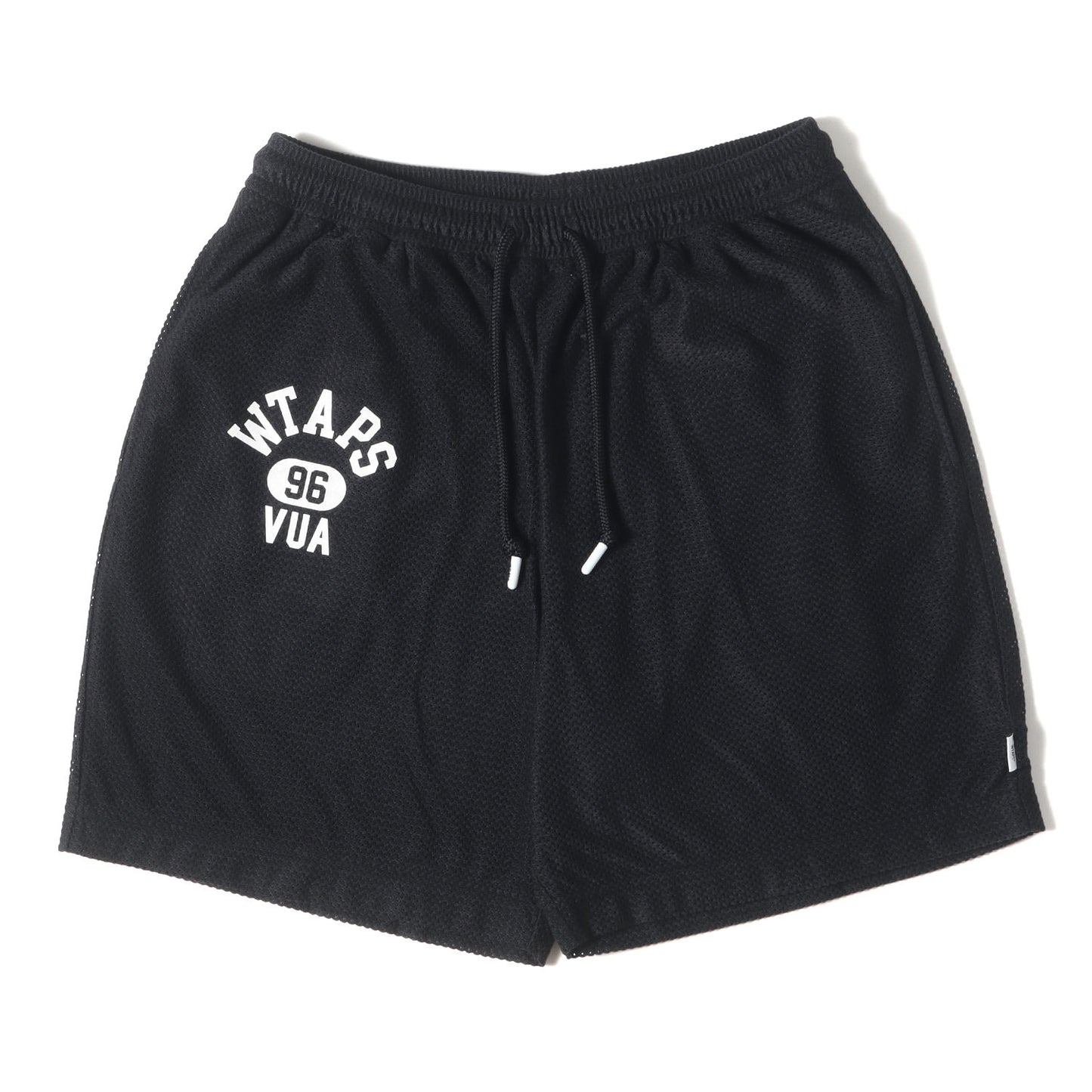 24SS カレッジロゴ メッシュ イージーショーツ(WUS 02 / SHORTS / POLY. ERA)