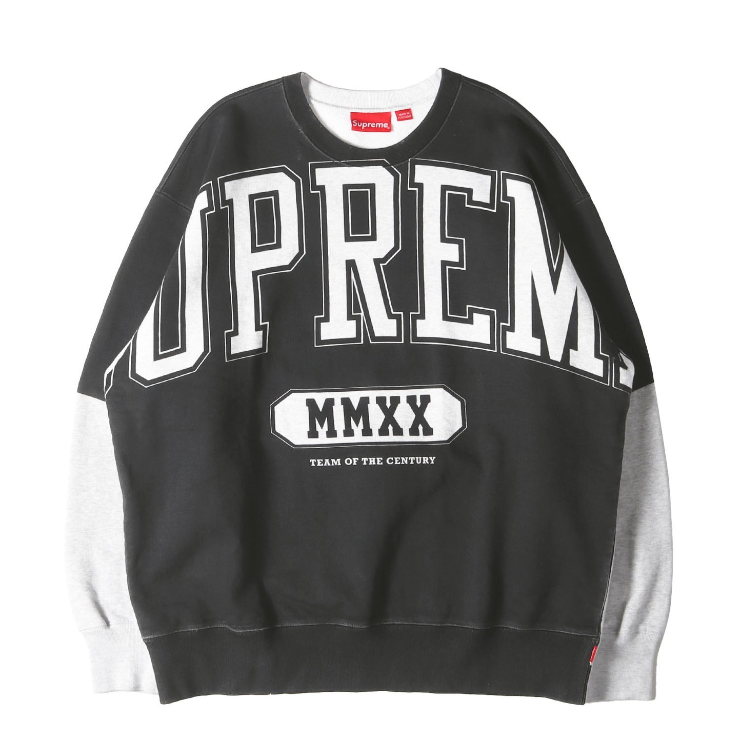 20AW カレッジロゴ オーバープリント スウェット(Overprint Crewneck)
