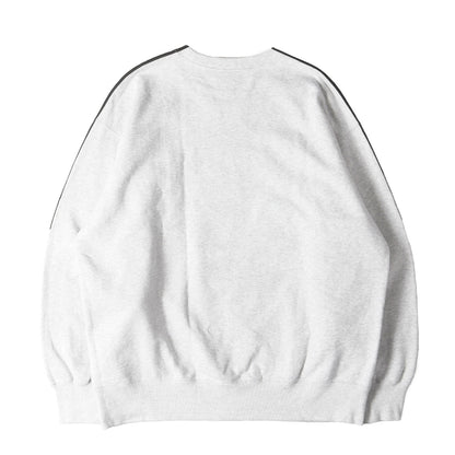 20AW カレッジロゴ オーバープリント スウェット(Overprint Crewneck)