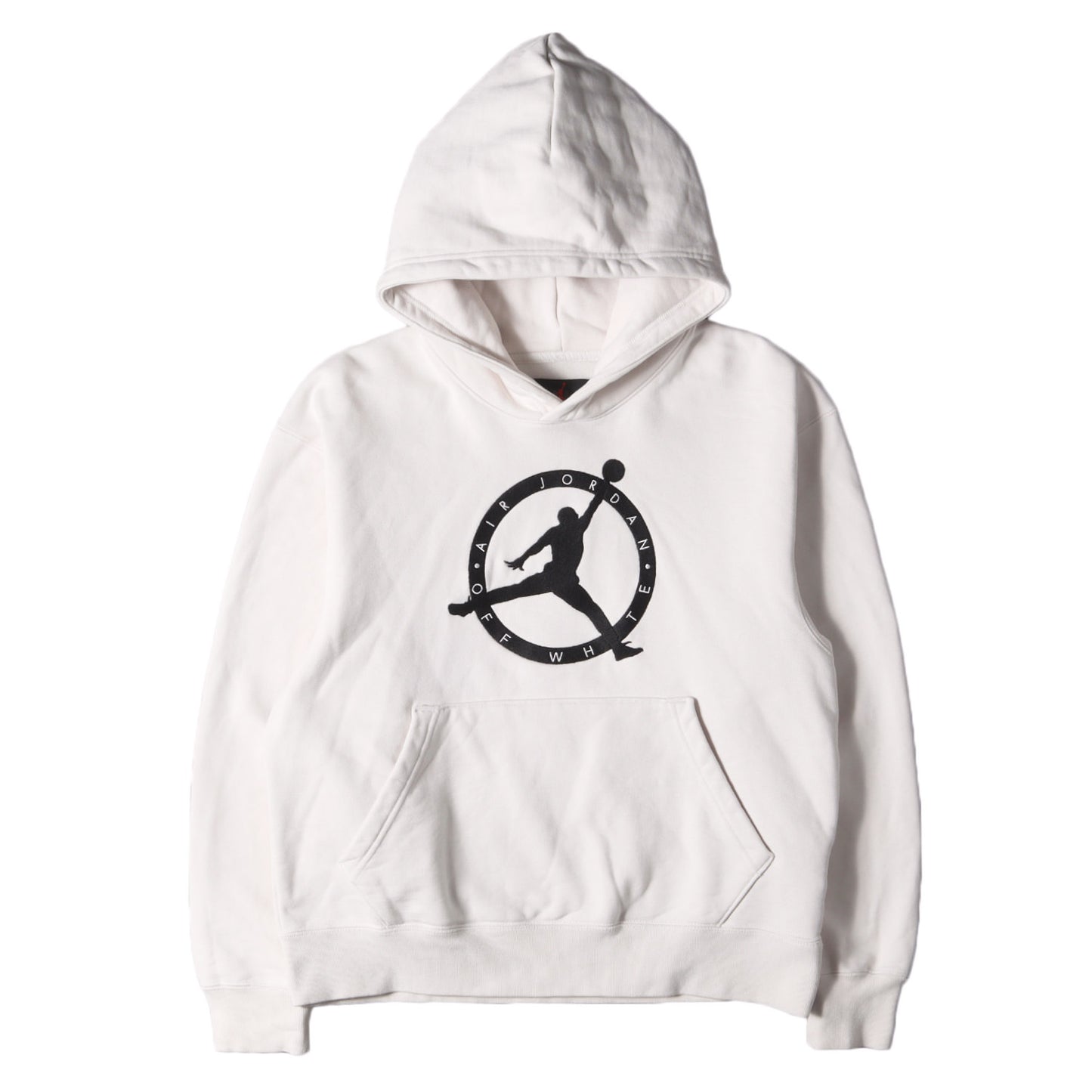21AW ×NIKE JORDAN ジャンプマンロゴ刺繍 プルオーバー スウェットパーカー(AS M J OW HOODIE)