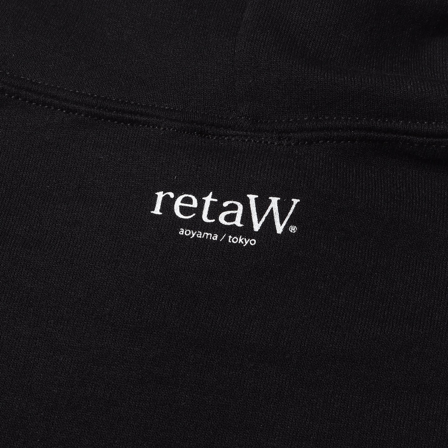 ×retaW ロゴプリント スウェット パーカー