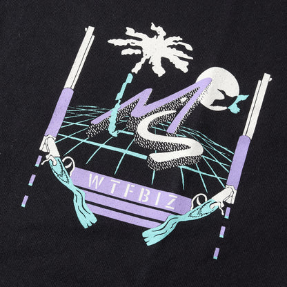 グラフィックプリント ロングスリーブ Tシャツ(T-SHIRT L/S W)