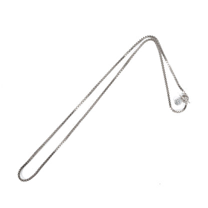 24AW ベネチアンチェーン チェックレス(VENETIAN CHAIN NECKLACE)