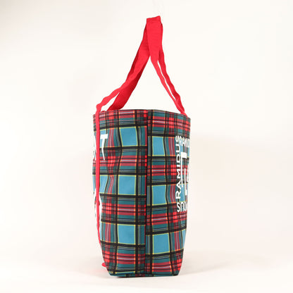 ×fragment design タータンチェック トートバッグ