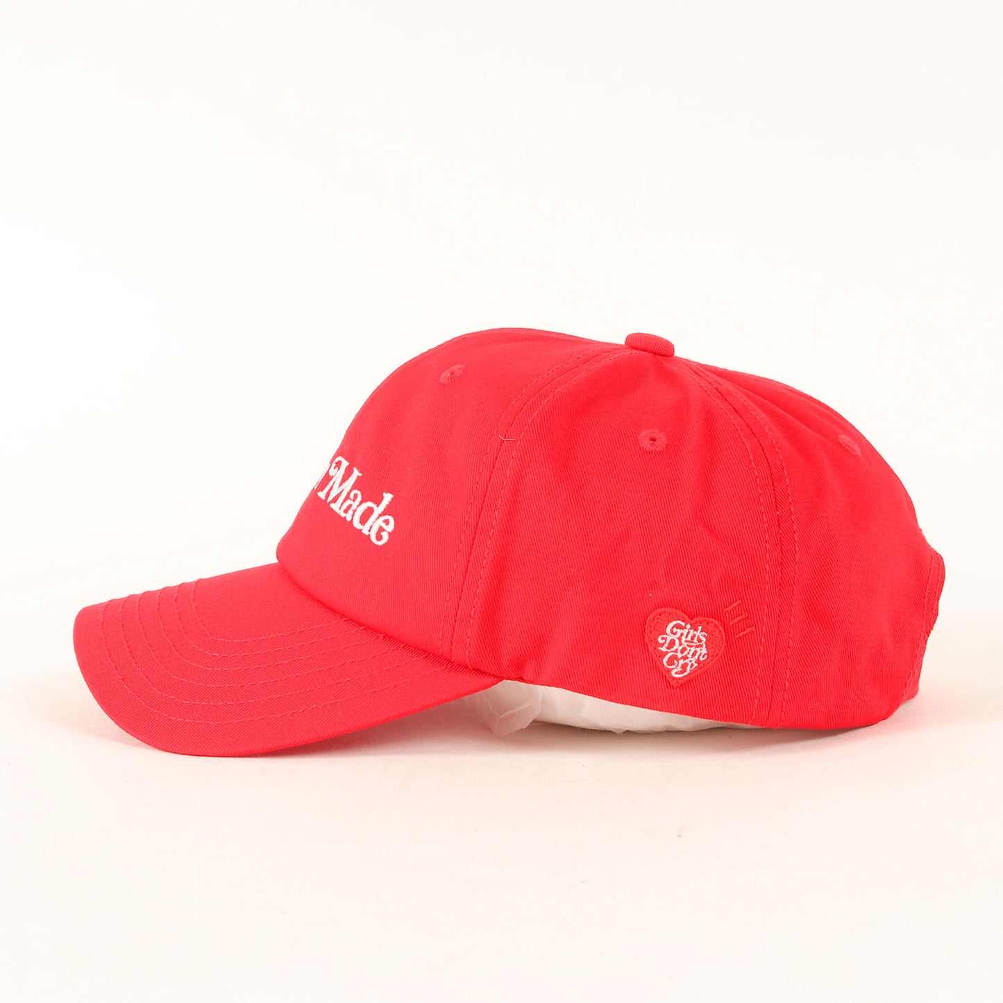 ×Girls Dont Cry ロゴ刺繍 6パネルキャップ
