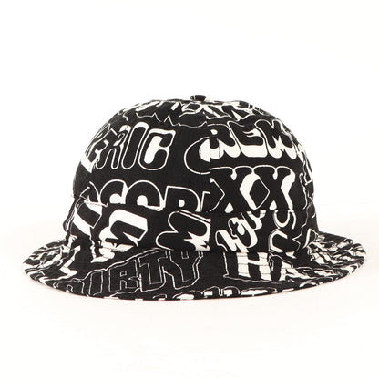 ×HYSTERIC GLAMOUR 総柄 ベルハット(Text Bell Hat)