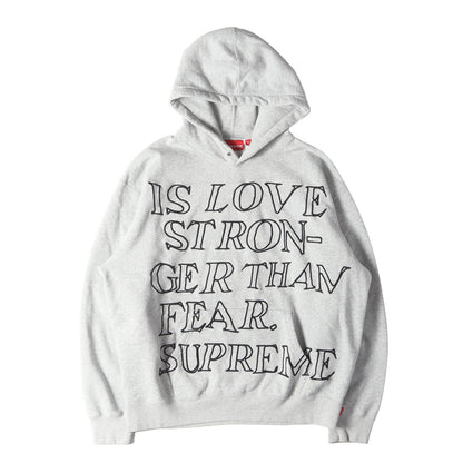 23SS ×Cactus Plant Flea Market / CPFM スウェット パーカー(Stronger Than Fear Hooded Sweatshirt)