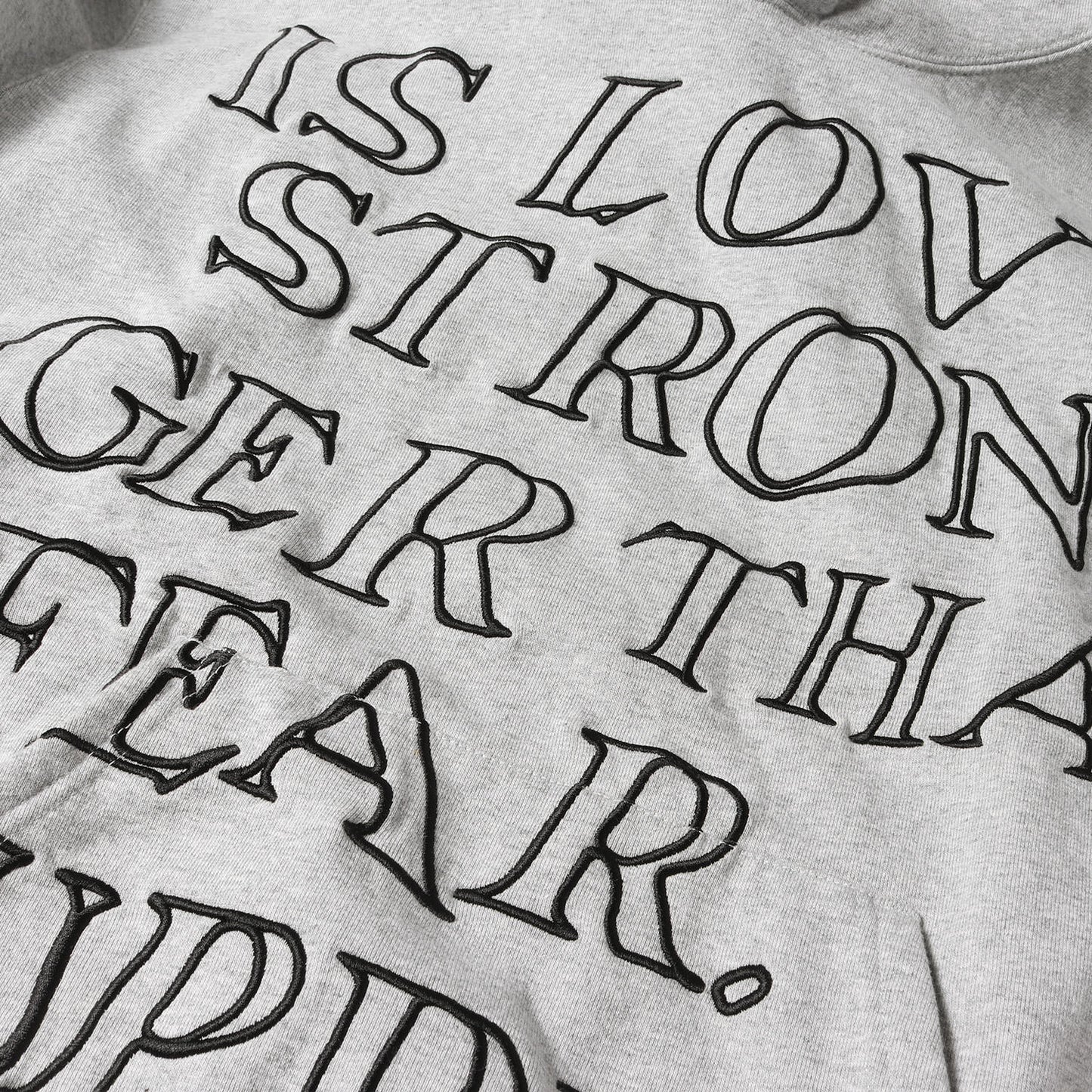 23SS ×Cactus Plant Flea Market / CPFM スウェット パーカー(Stronger Than Fear Hooded Sweatshirt)