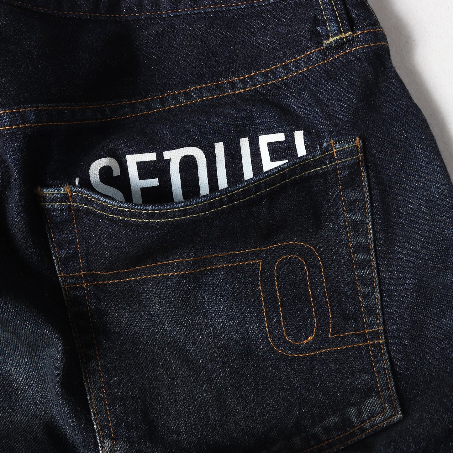 ×fragment design ヴィンテージ加工 デニムパンツ(DENIM PANTS)