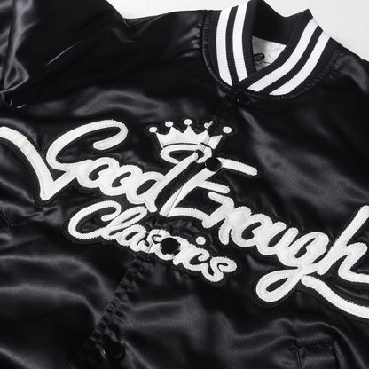 復刻モデル クラシックロゴ サテン スタジャン(SATIN DUGOUT JK)