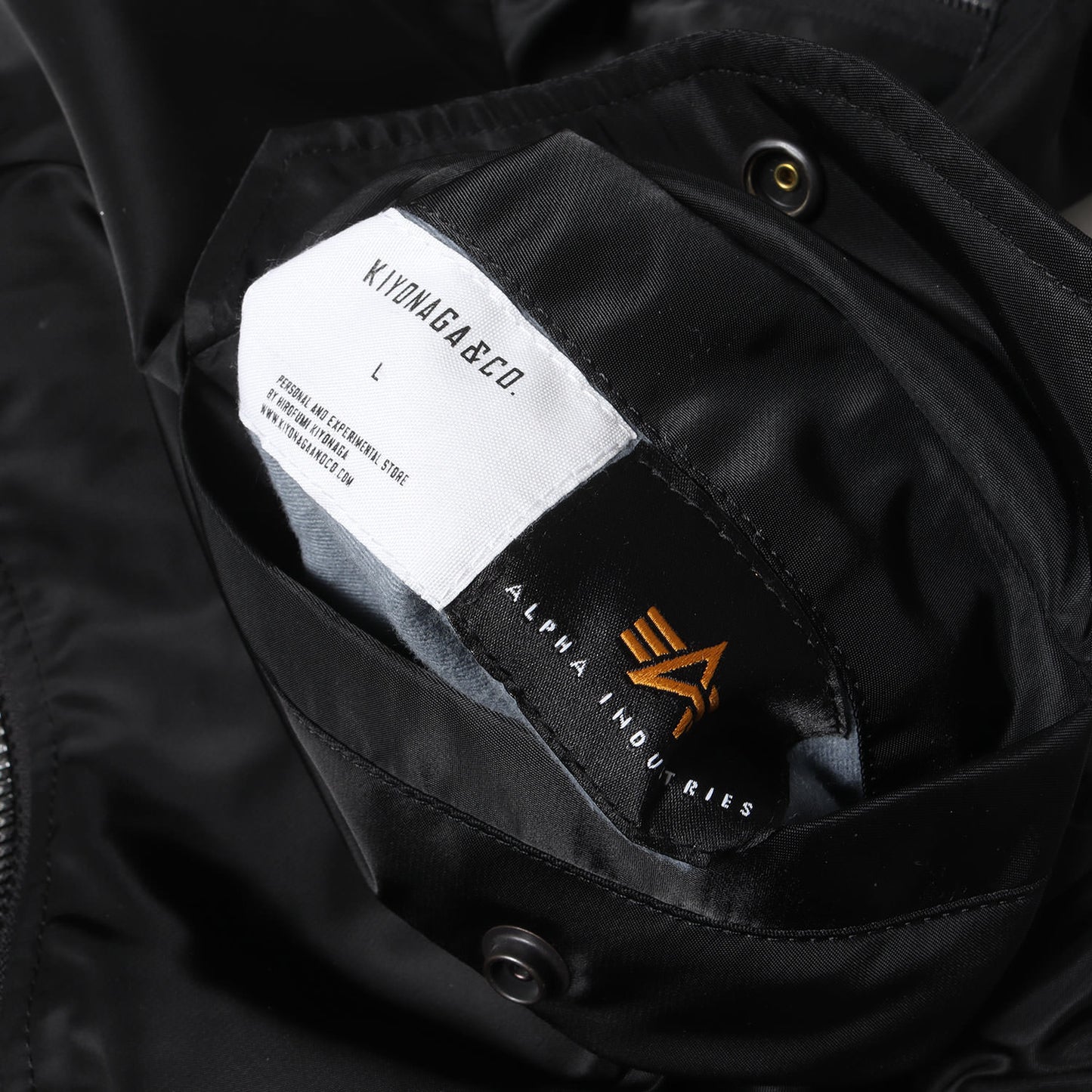 21SS ×ALPHA ライトウェイト MA-1 フライトジャケット