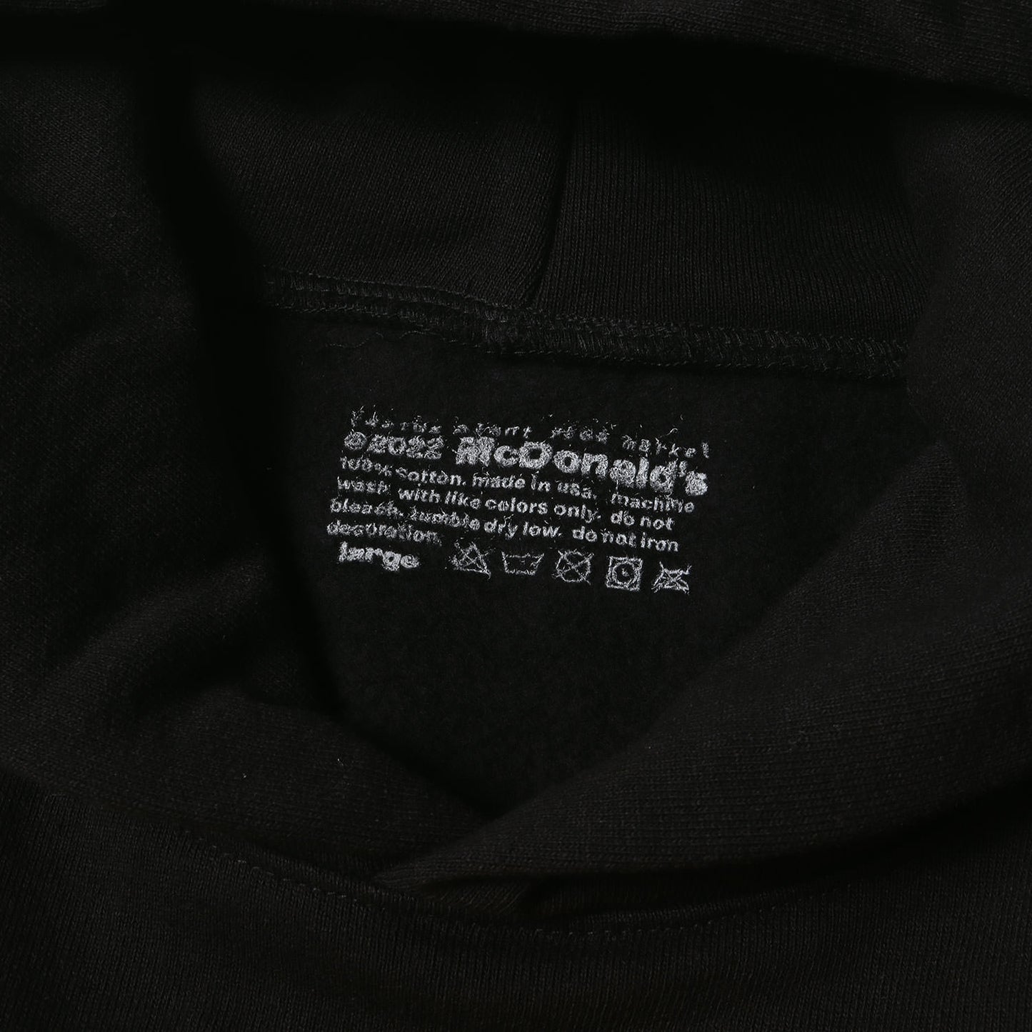 22AW ×McDonalds 発泡プリント ヘビー スウェット パーカー(CPFM Icons! Hoodie)