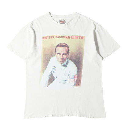 90s 初期 吹き出しタグ 猿の惑星 テイラー大佐 Tシャツ(ONEITAボディ)