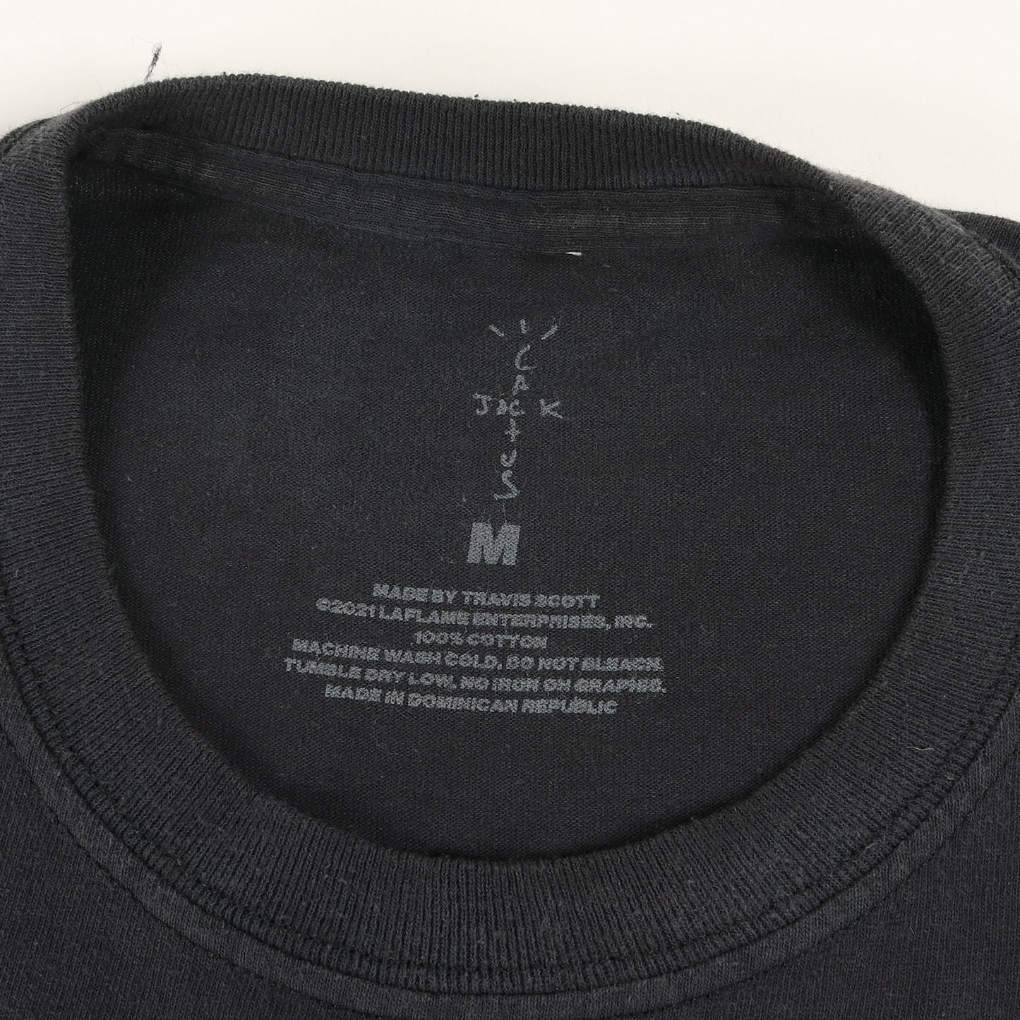 21SS ×fragment design Cactus Jack サンダーマークTシャツ(Create Tee)