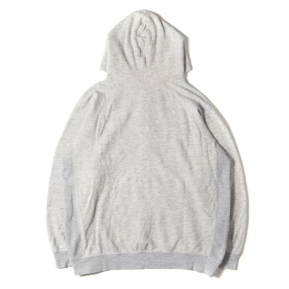 20AW ブランドロゴ ジップ スウェットパーカー(ZIP HOODIE)