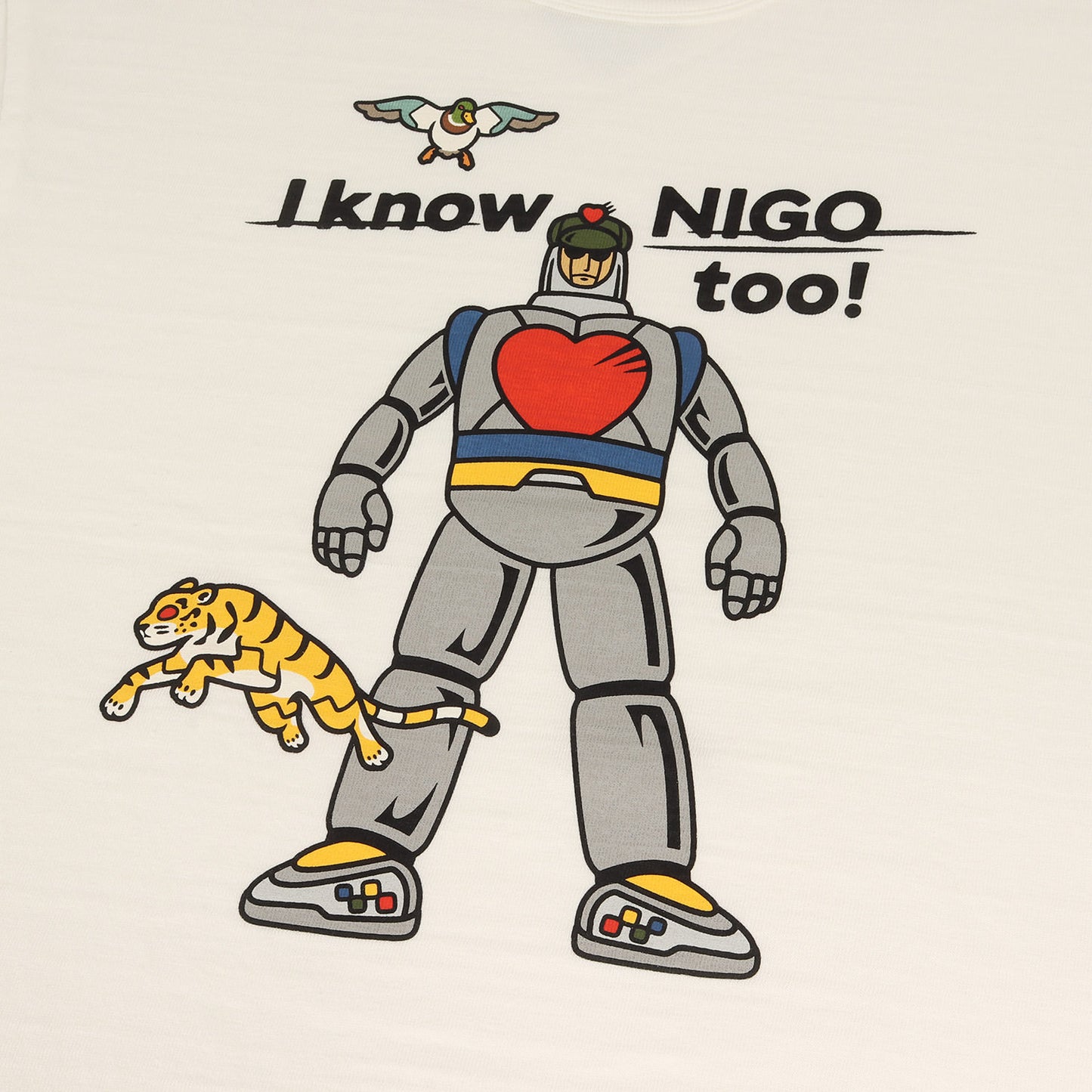 24AW I KNOW NIGO TOO リリース記念 ロボット Tシャツ