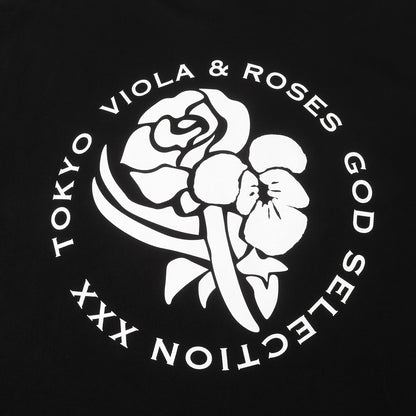 21SS ×VIOLA & ROSES BOXロゴ ヘビー Tシャツ
