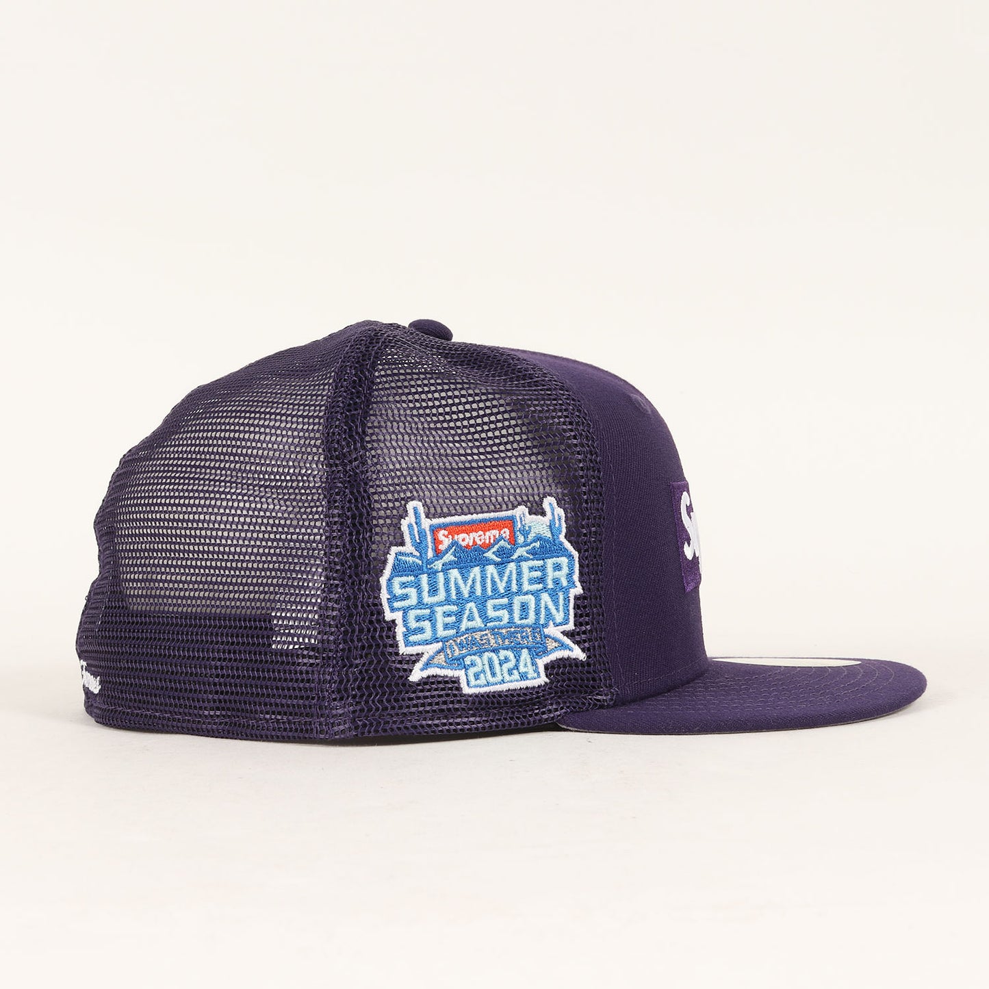 24SS ×NEW ERA BOXロゴ ベースボール メッシュキャップ(Box Logo Mesh Back New Era)