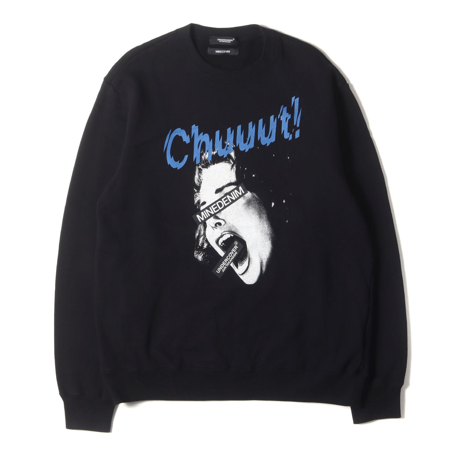 24AW ×MINEDENIM コラージュグラフィック スウェット(Graphic Crewneck Sweat)