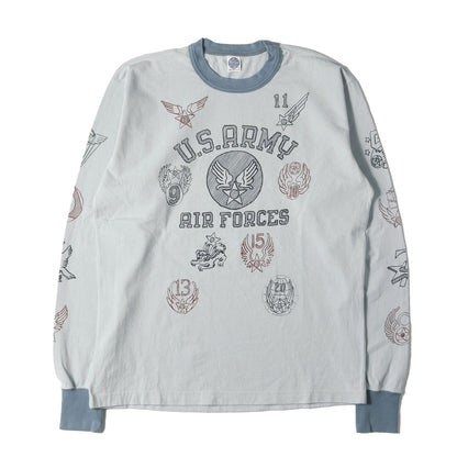 USAAF マルチプリント ロングスリーブ Tシャツ