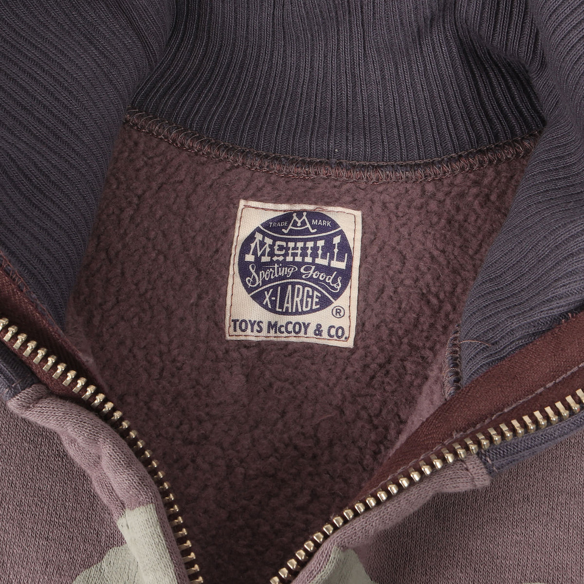 ×FELIX THE CAT U.S.NAVY フィリックス ミリタリー フルジップ スウェット(FULL ZIP SWEAT FELIX USN VF-3)
