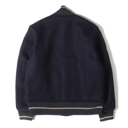 U.S.NAVY メルトンウール ウォームアップ スポーツジャケット (U.S.N. WARM UP JACKET)