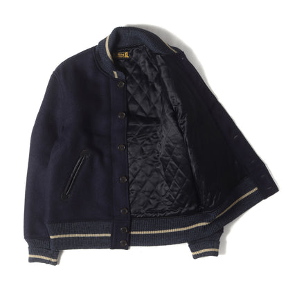 U.S.NAVY メルトンウール ウォームアップ スポーツジャケット (U.S.N. WARM UP JACKET)