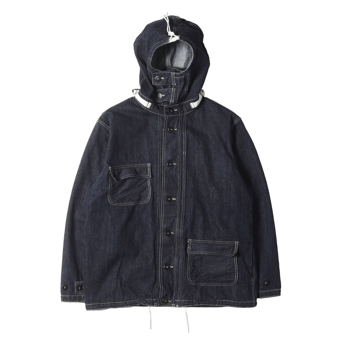 U.S.NAVY プルオーバー デニム フーディー ジャケット(Camden Shipbuilder's Hoody)