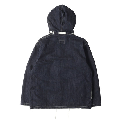U.S.NAVY プルオーバー デニム フーディー ジャケット(Camden Shipbuilder's Hoody)