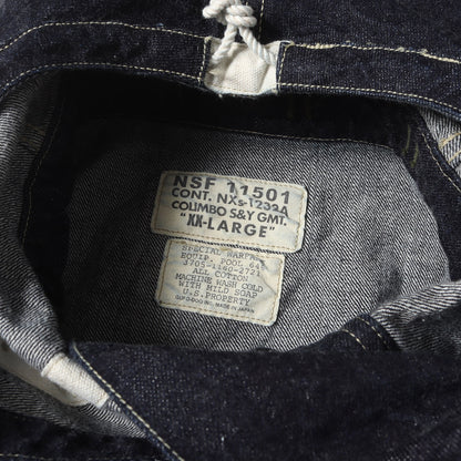U.S.NAVY プルオーバー デニム フーディー ジャケット(Camden Shipbuilder's Hoody)